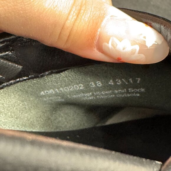 Dansko Professional Clogs Women's Patent Iridescent Blue Slip-Resistant, Sz 38 - Picture 10 of 10